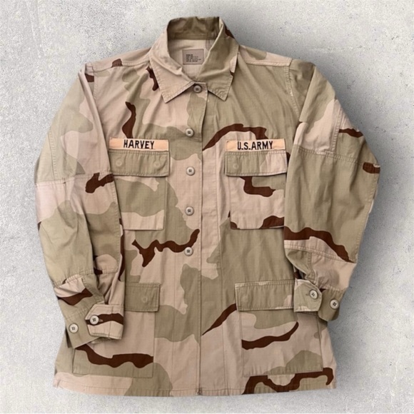 Vintage PROPPER Camo Jacket Medium Long BDU - Picture 10 of 10